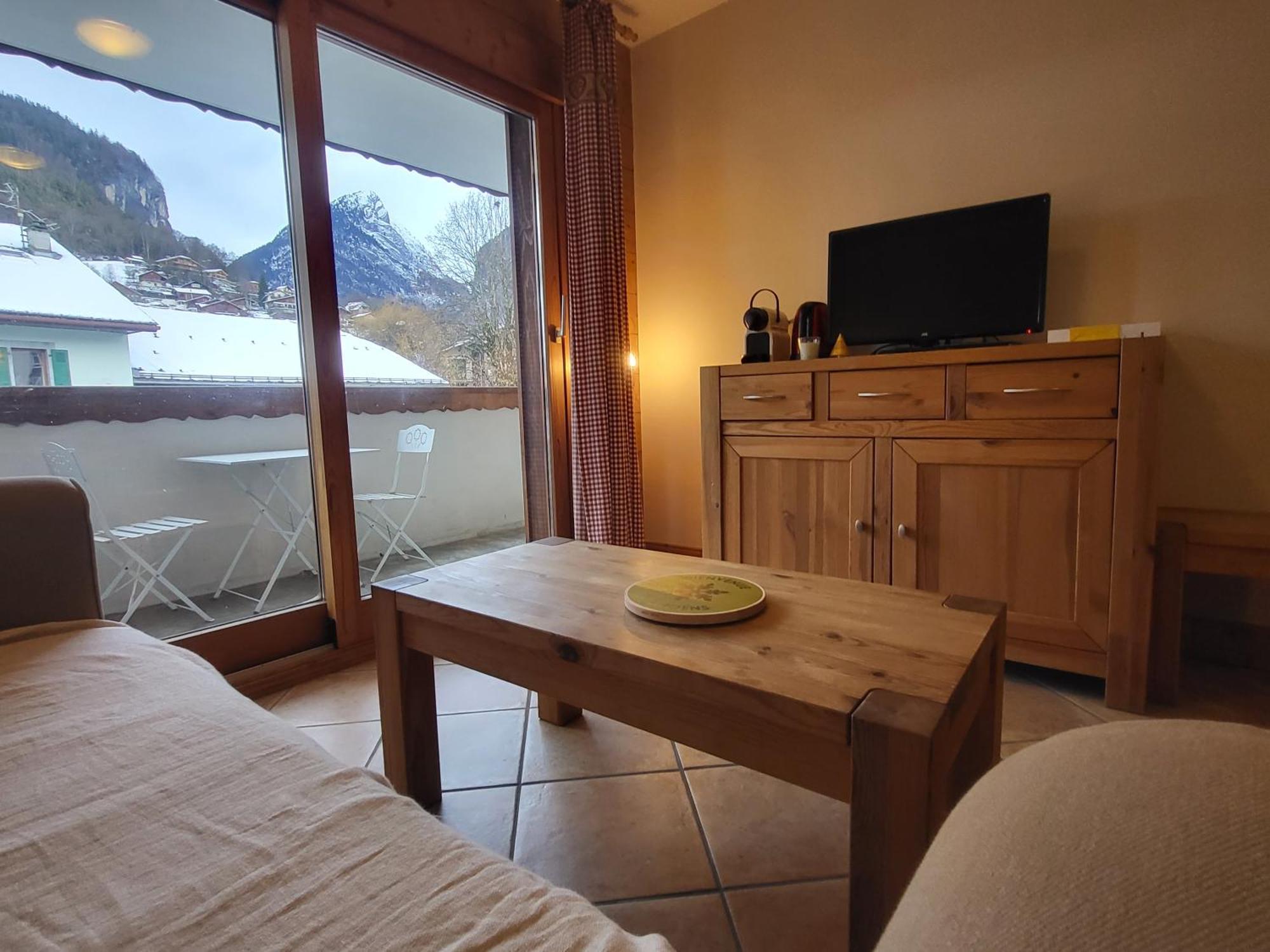 Ecrins A4, 1 Bedroom Apartment With Bunk Room, Central Samoëns Extérieur photo
